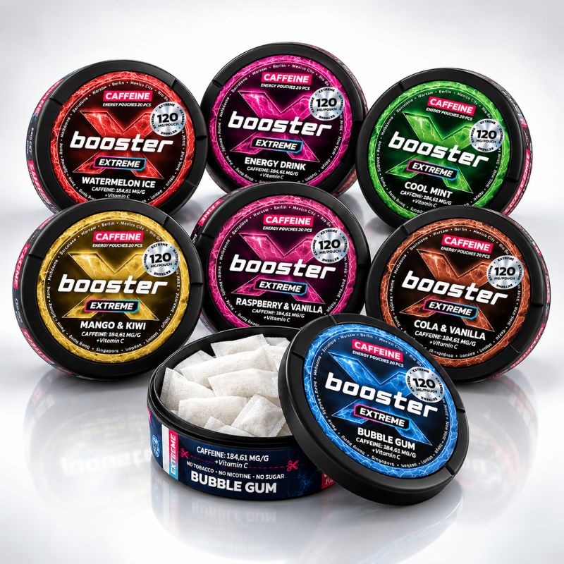 X-Booster Caffeine Pouches Bundle