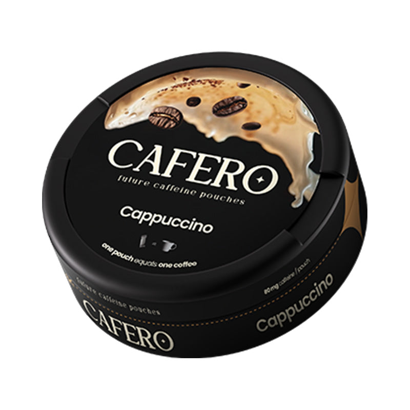 Cafero - Cappuccino Caffeine Pouches (80mg)