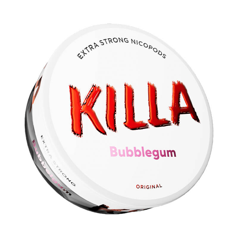 Bubblegum Flavoured Nicotine Pouches
