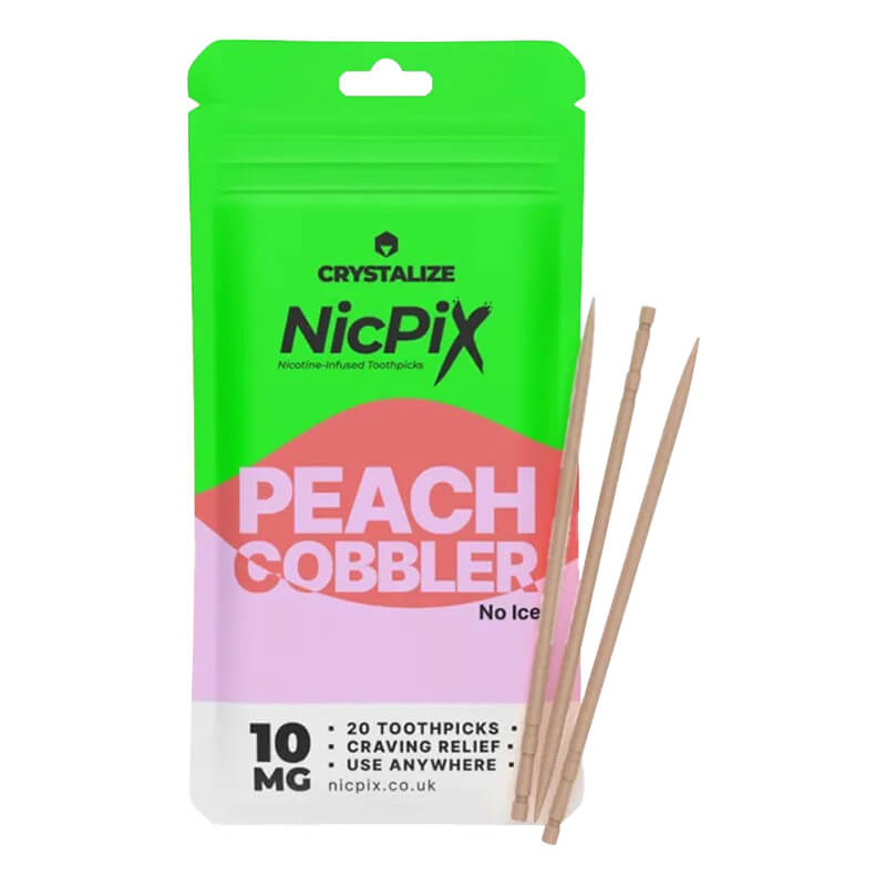 NICPIX  Peach Cobbler Nicotine Toothpicks