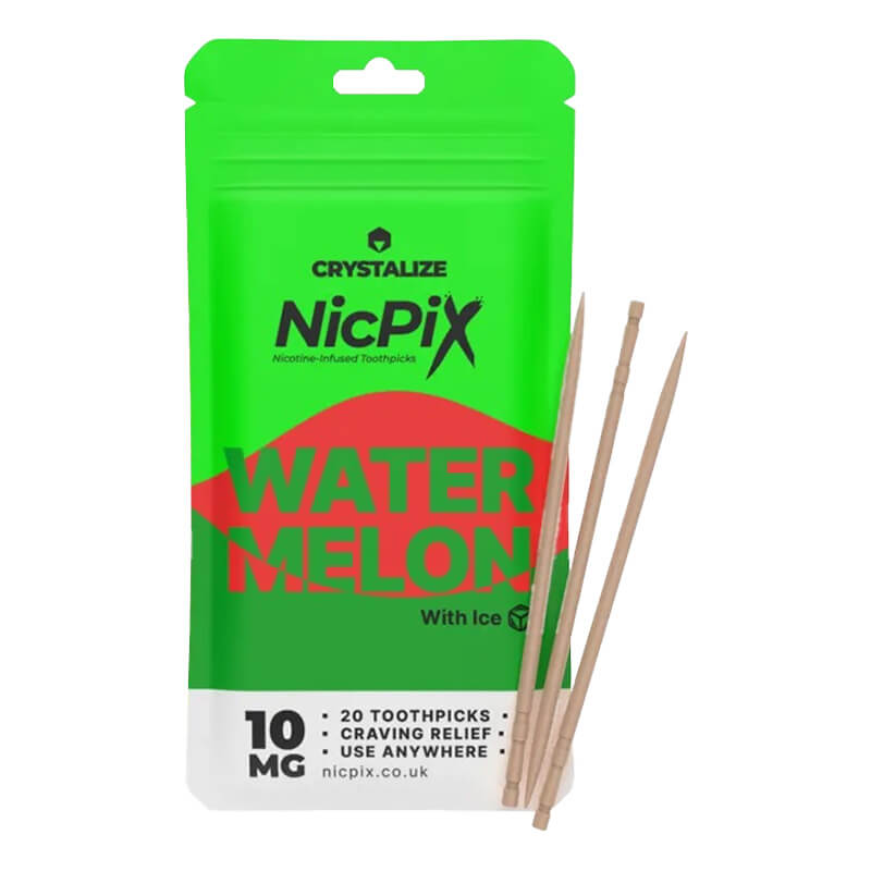 NICPIX Watermelon Nicotine Toothpicks