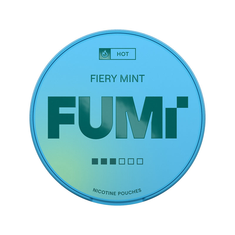 FUMI Fiery Mint Strong 8mg Nicotine Pouches