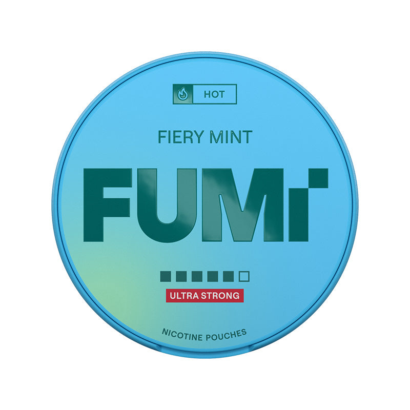 FUMI Fiery Mint Ultra Strong 15mg Nicotine Pouches
