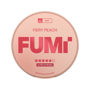 FUMI Fiery Peach Ultra Strong 15mg Nicotine Pouches