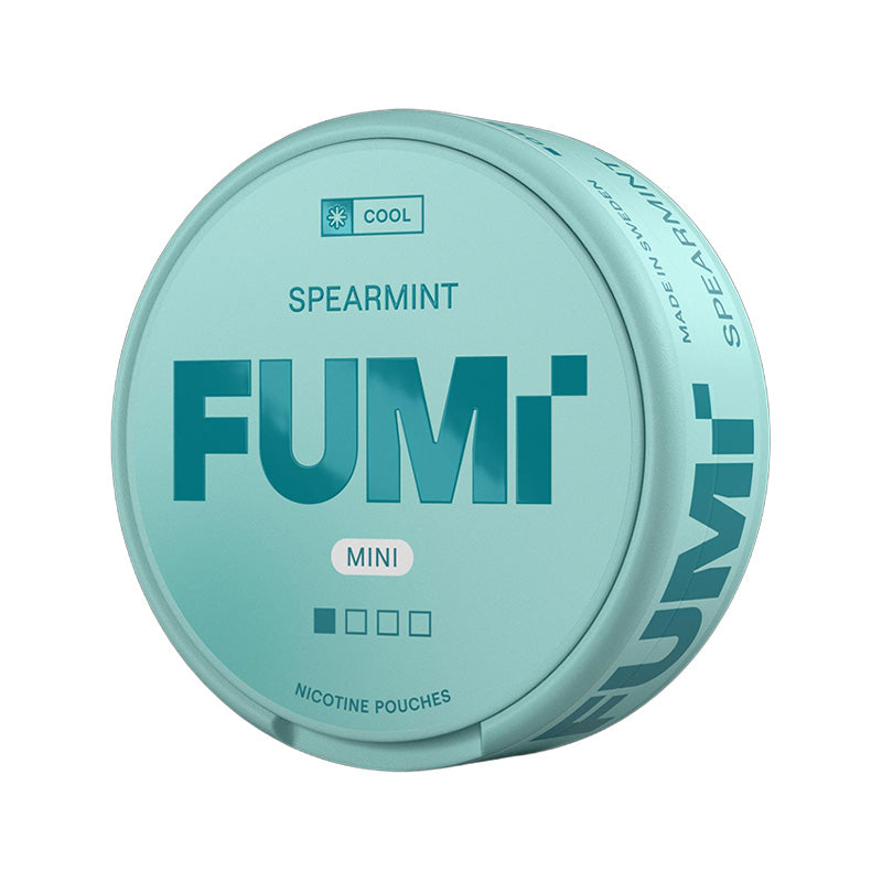 FUMI Spearmint Regular 4mg Nicotine Pouches