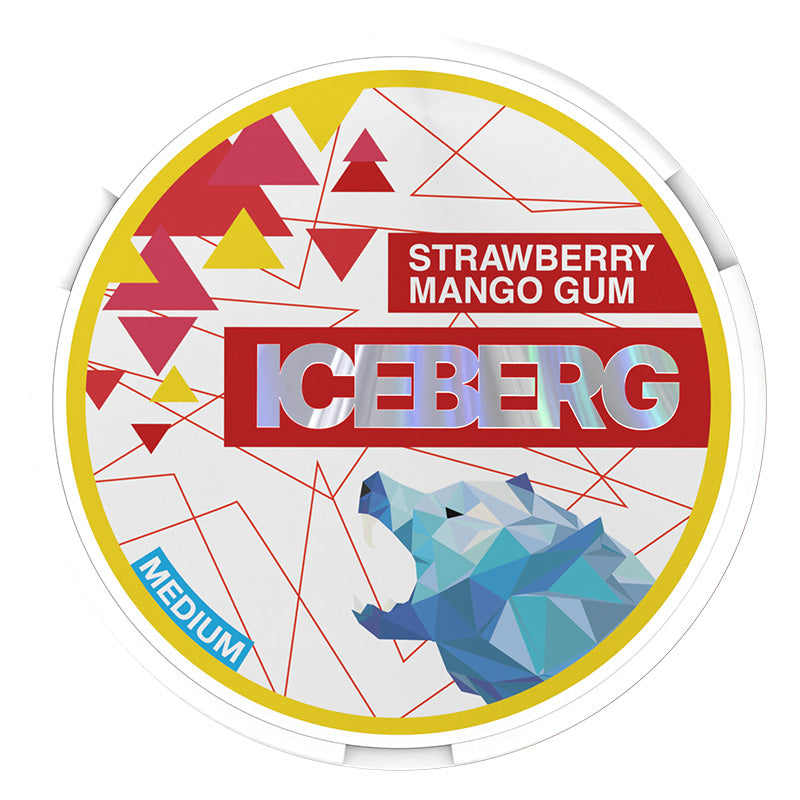 Iceberg Strawberry Mango Gum Medium