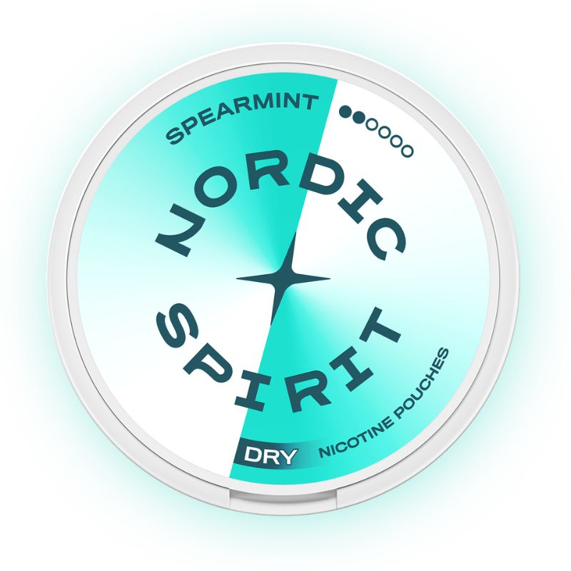 Spearmint Flavoured Nicotine Pouches