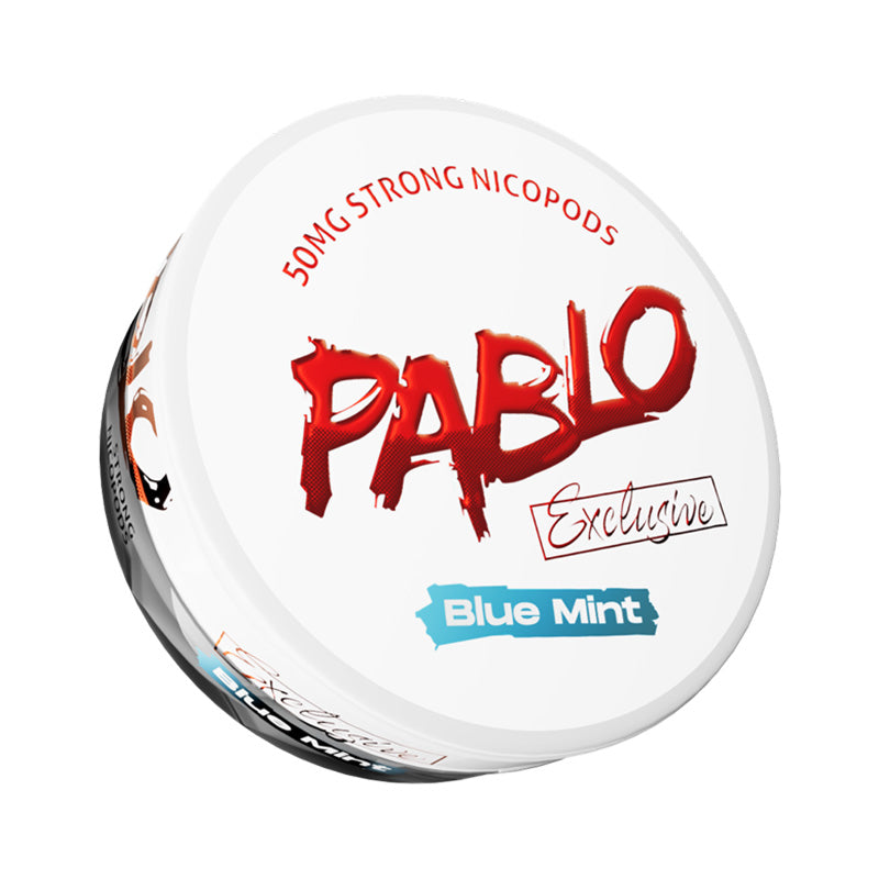 Pablo Exclusive Blue Mint 50mg Nicotine Pouches