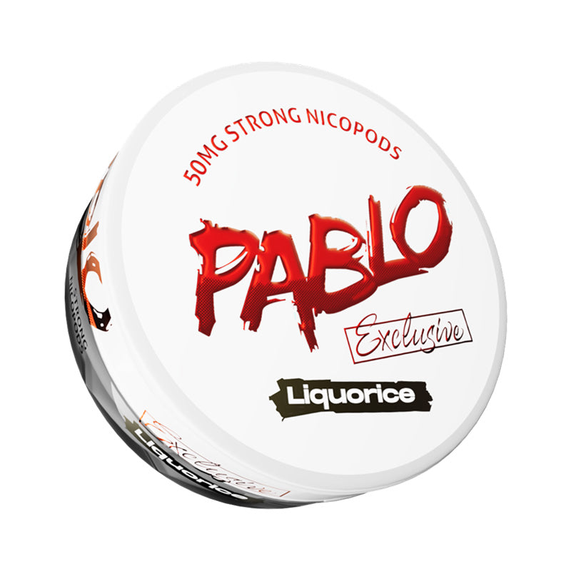 Pablo Exclusive Liquorice 50mg Nicotine Pouches