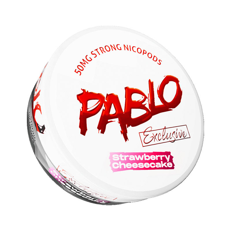 Pablo Exclusive Strawberry Cheesecake 50mg Nicotine Pouches