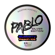 Pablo Silver Edition Blueberry Peach Ice 10mg Nicotine Pouches
