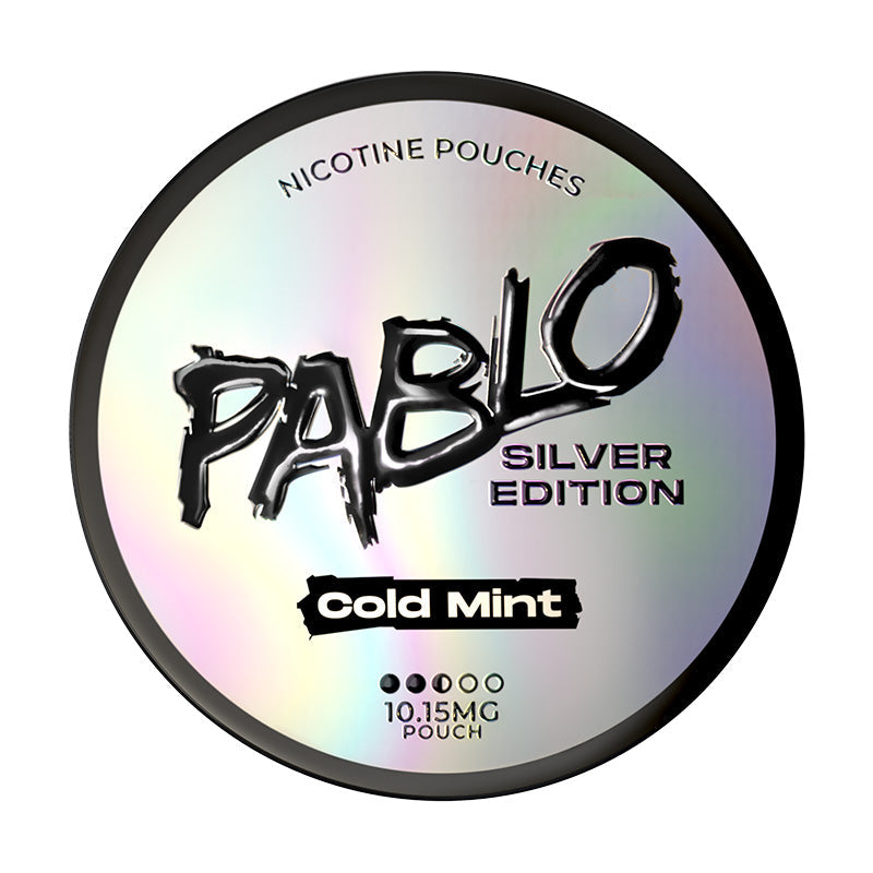 Pablo Silver Edition Cold Mint 10mg Nicotine Pouches