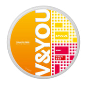 V&YOU Berry &Focus nicotine pouches