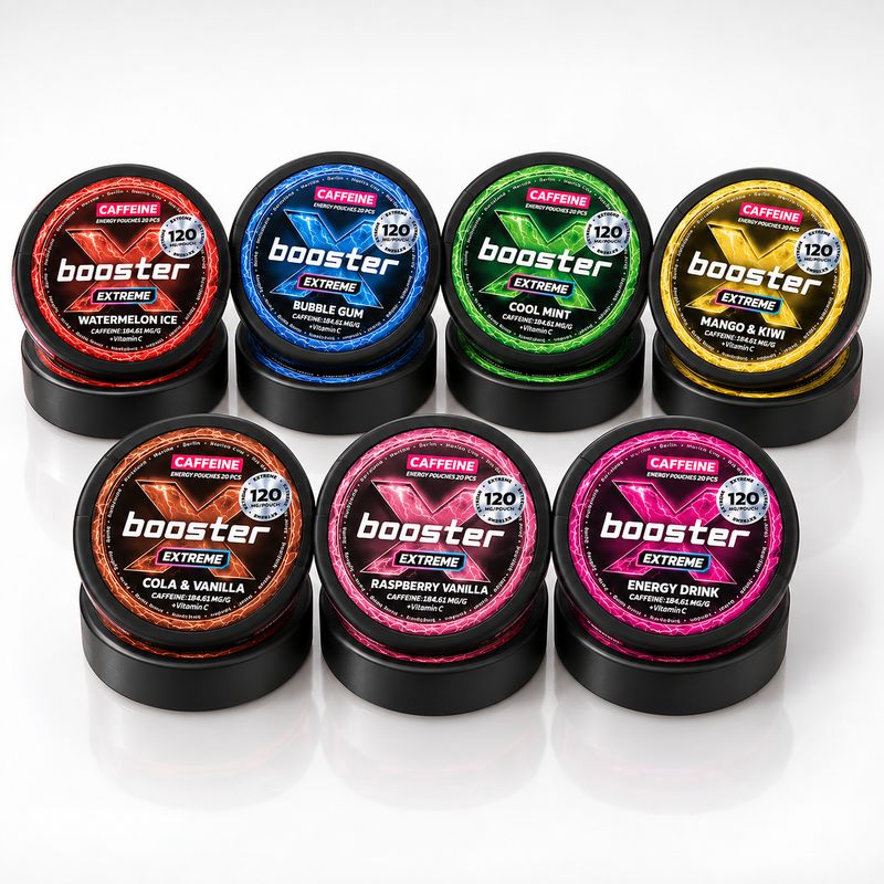 X-Booster Caffeine Pouches Bundle