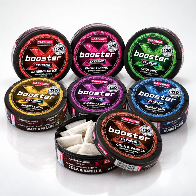 X-Booster Caffeine Pouches Bundle