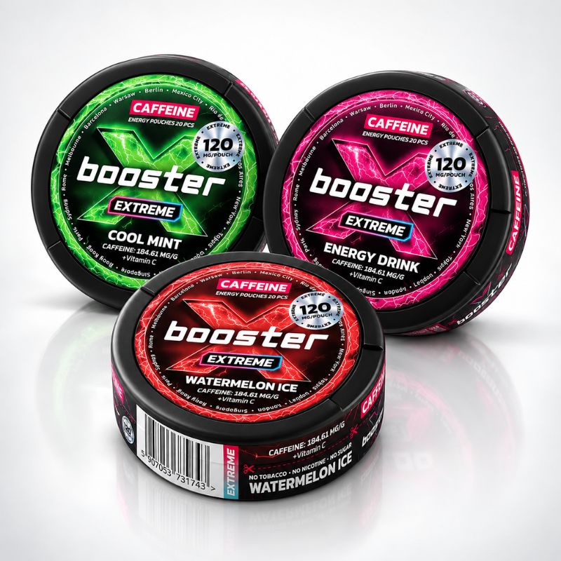 X-Booster Caffeine Pouches Bundle