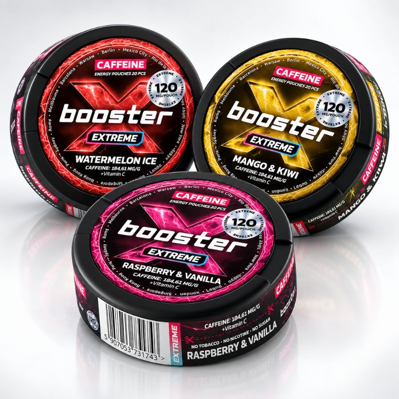 X-Booster Caffeine Pouches Bundle