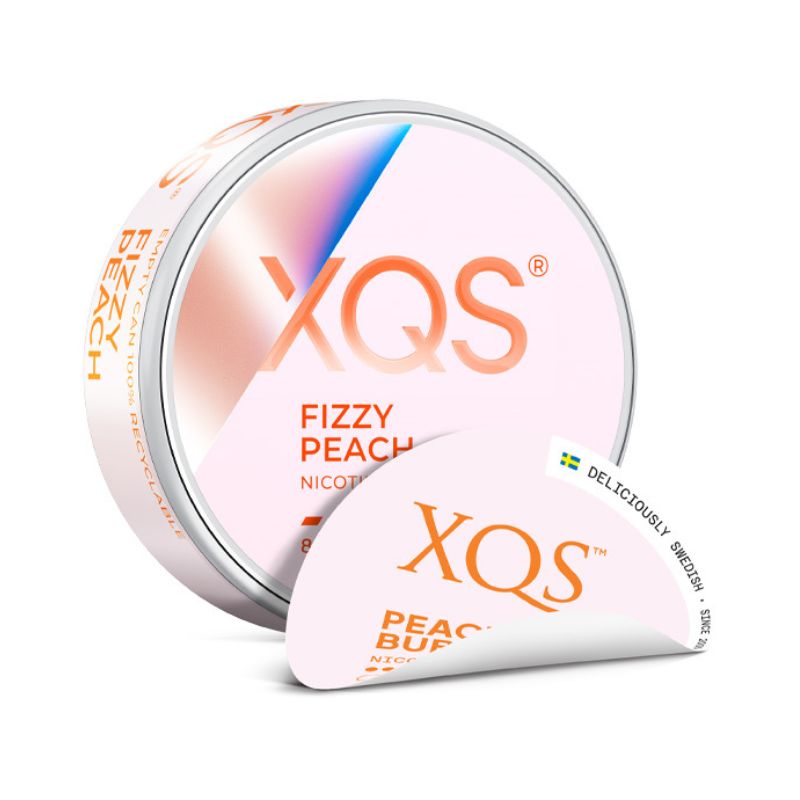 Fizzy Peach (8mg) by XQS